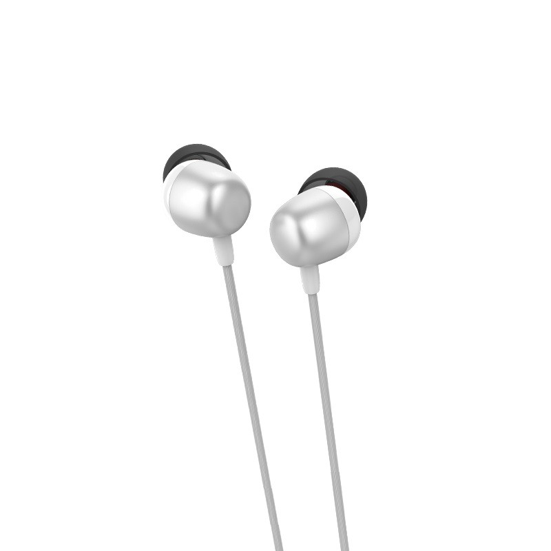 Tai nghe nhét tai jack 3.5mm Hoco M31 đệm tai chống ồn tích hợp mic thoại trên dây dài 1.2M cho iOs và Android