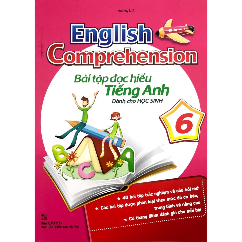Sách - English Comprehension - Bài Tập Đọc Hiểu Tiếng Anh Dành Cho Học Sinh 6 - Minh Long