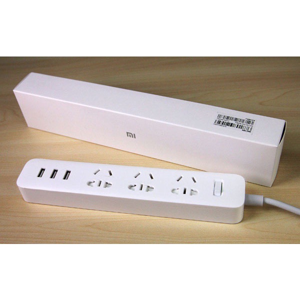 Ổ cắm Mi Power Strip tích hợp cổng sạc 3 USB (New version)