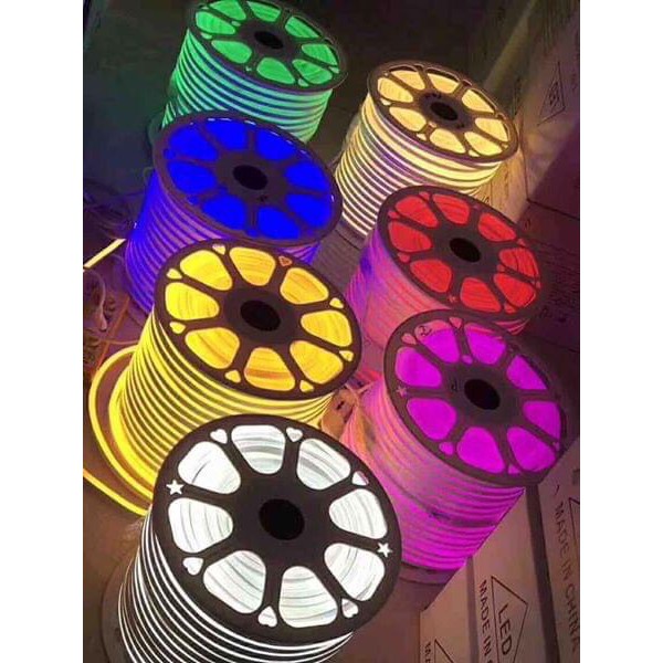 Combo 3m, 5m, 10m, 15m, 20m Led dây 2 hàng 2835 - 120 mắt  đấu sẵn nguồn
