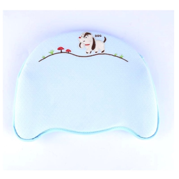 Gối Cao Su Non, Gối Chống Bẹp Đầu, Méo Đầu, Nghẹo Cổ Cho Trẻ Sơ Sinh