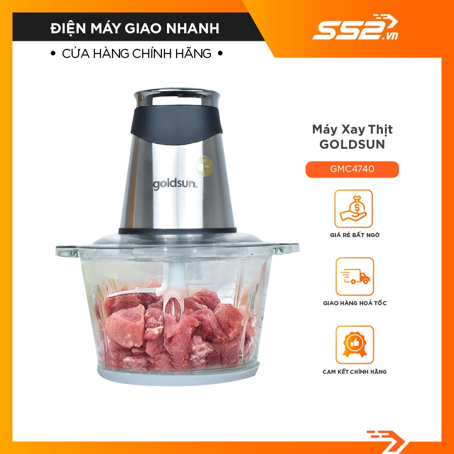 Máy xay thịt Goldsun GMC4740-Bảo Hành Chính Hãng