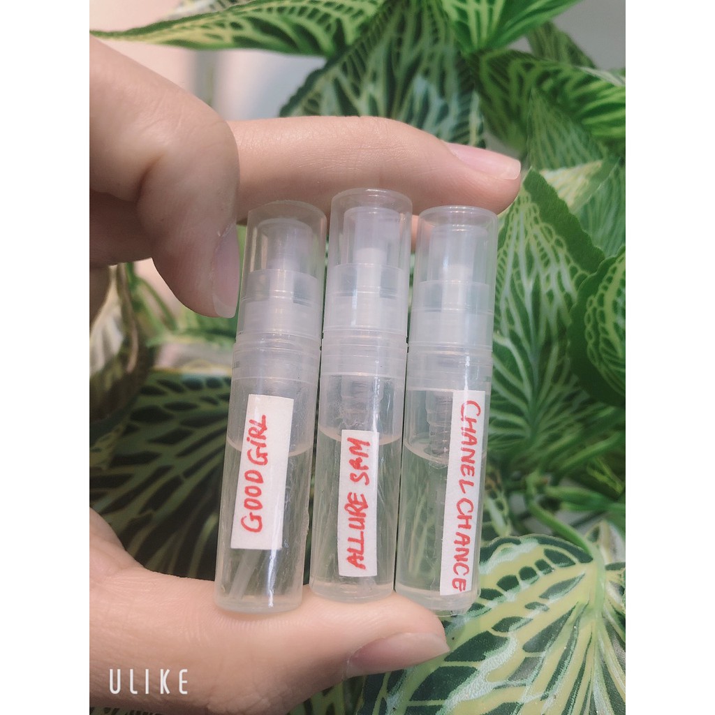 Tinh Dầu Nước Hoa Pháp Amanda Mẫu Thử Vial 1.5ml Các Hãng, Sang Trọng , Ngọt Ngào , Quyến Rũ | Thế Giới Skin Care