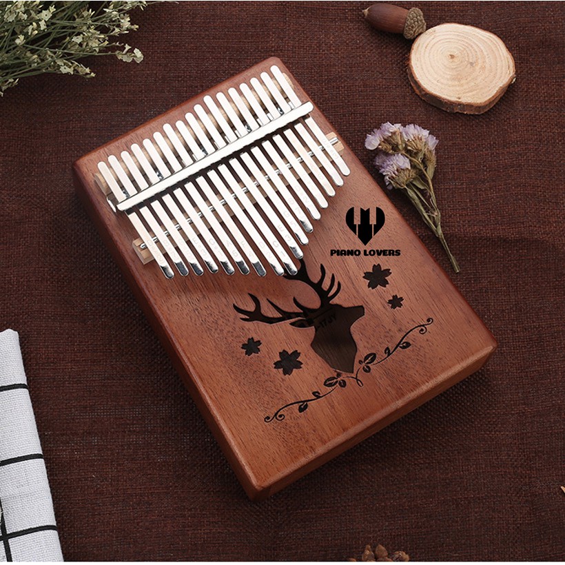 Đàn Kalimba Stiller cao cấp Tuần lộc tối 17 phím - Thumb Piano - HÀNG CÓ SẴN