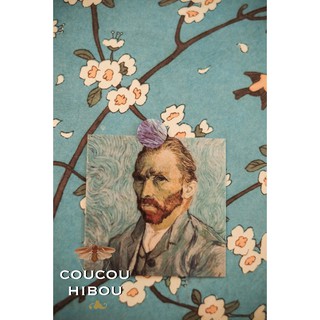 STICKER TRANH van gogh 2-cắt tròn
