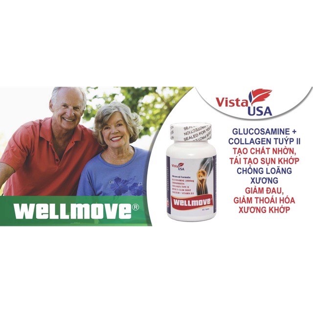 Well move Viên bổ khớp 60V