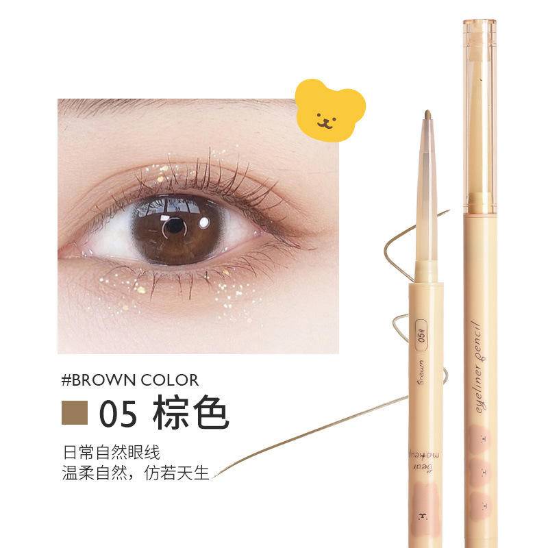 Bút Kẻ Mắt Dạng Gel Mềm Mịn Lâu Trôi Chống Thấm Nước Lên Màu Chuẩn