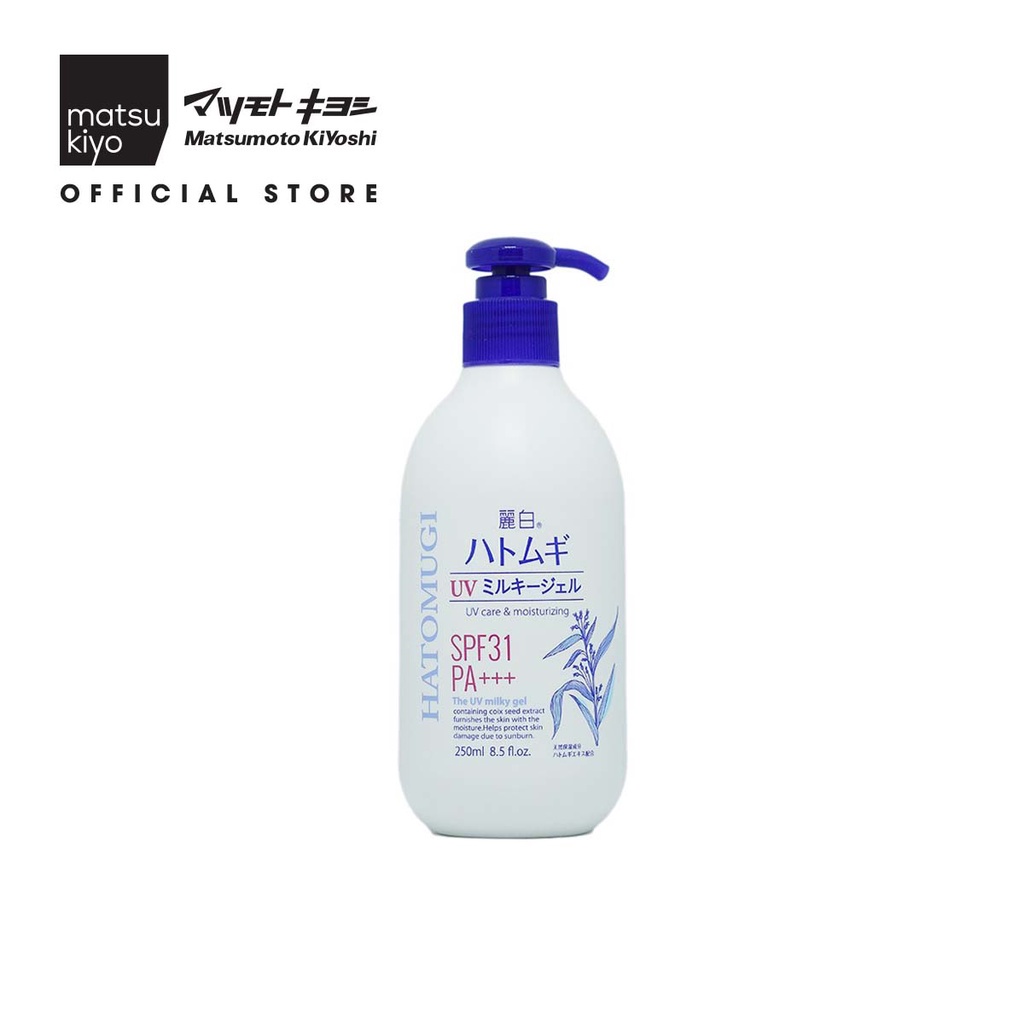 Gel dưỡng thể kết hợp chống nắng chiết xuất hạt ý dĩ Matsukiyo Reihaku Hatomugi - 250ml
