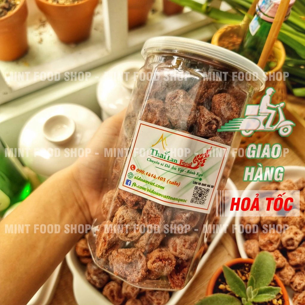 Xí Muội Thái  - Lon 500gr - Vị Chua Mặn
