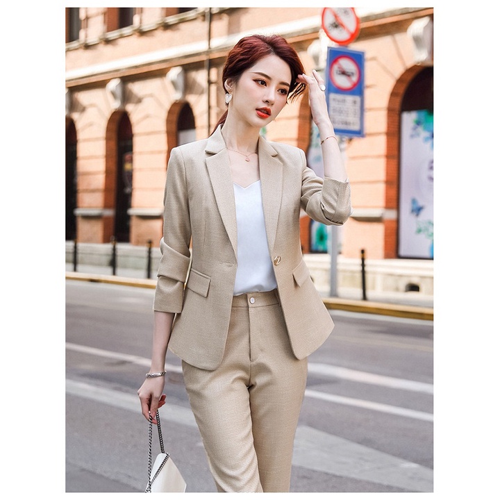 Set nguyên bộ áo Vest 2 lớp tay dài - quần dài TJ37