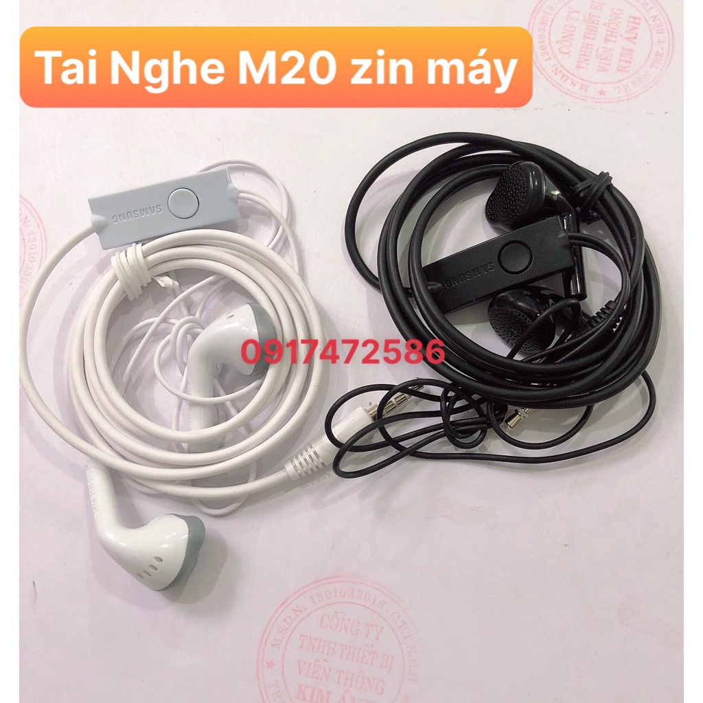 TAI NGHE SAMSSUNG M20 ZIN BÓC MÁY, ZẮC 3.5 LY, Hàng Chính Hãng bảo hành 6 tháng