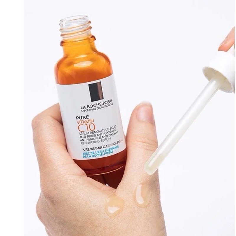 Laroche-Posay Pure VitaminC10. La roche-Posay Pure Vitamin C10 Chai 30ml Hàng Pháp