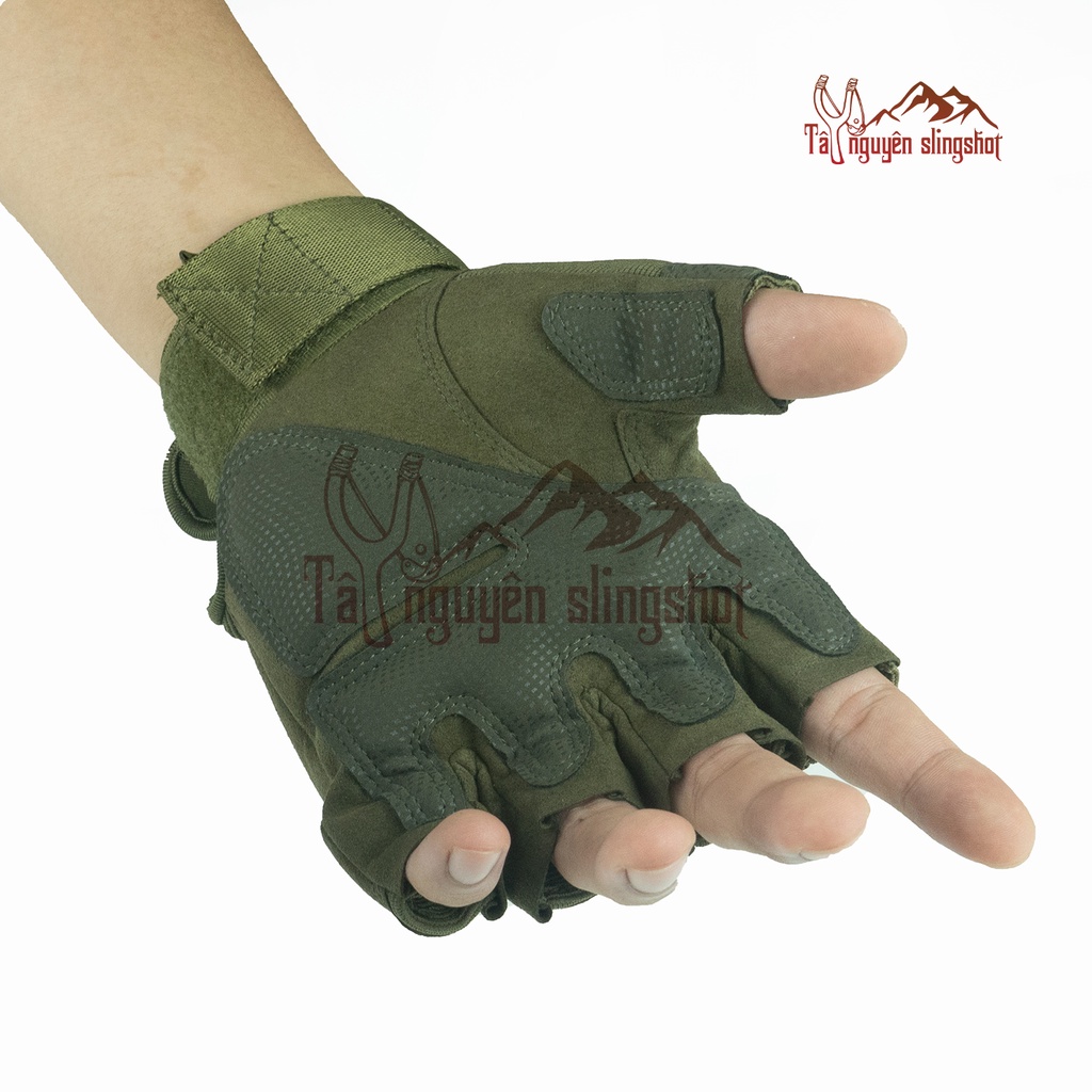 [P1] Găng tay đi phượt năng động bền bỉ, Chất liệu vải cao cấp không hấp thụ nhiệt, chống tia UV- Đa nặng tiện lợi