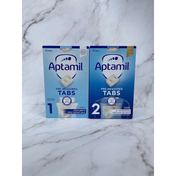 Sữa Aptamil Anh dạng thanh hộp 24 thanh