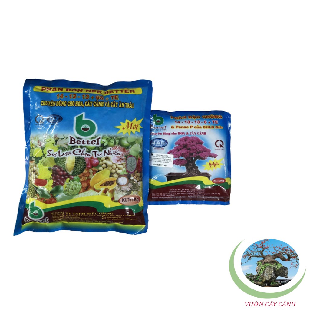 Phân Bón NPK  Better 14-13-13+6s+TE - #138# 1kg