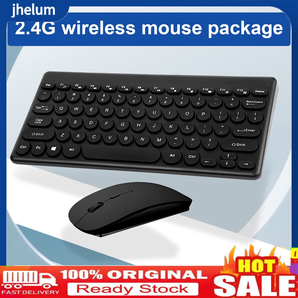 Bàn Phím Không Dây 169 2.4GHz Chống Trượt Và Giảm Tiếng Ồn