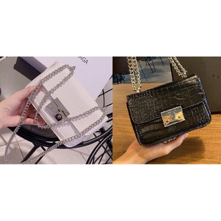 BÁN LẺ GIÁ SỈ Túi CK da rắn mini size 18