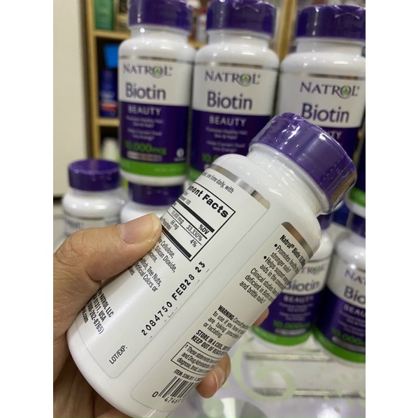 Viên uống mọc tóc bổ sung biotin 10000mcg