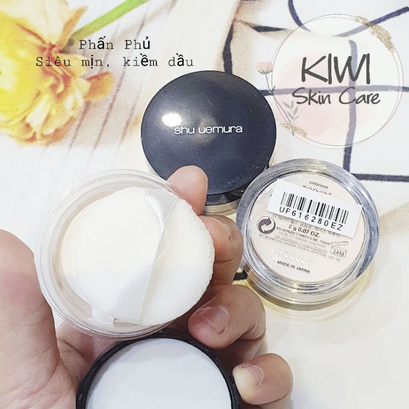 Phấn Phủ Bột SHU UEMURA Siêu Mịn , Kiềm Dầu