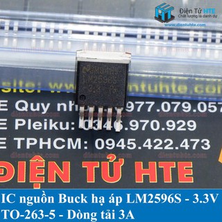 Ic nguồn xung hạ áp buck lm2596s 3.3v 5.0v 12v adj 3a smd to263-5