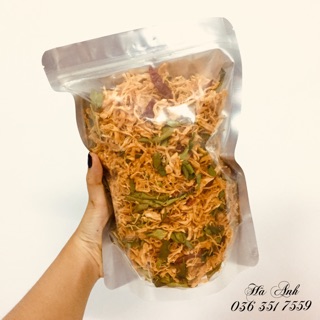 Khô gà lá chanh _ khô gà cay 500gr