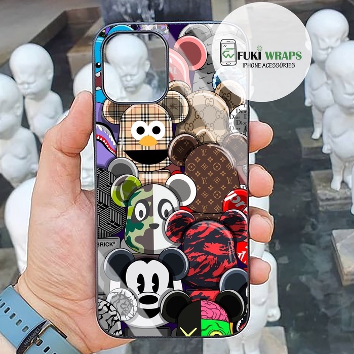 Ốp Lưng Kính Cường Lực / Case Chống Vỡ Dành Cho 13ProMax 12ProMax 11ProMax X XSMAX Fukishop