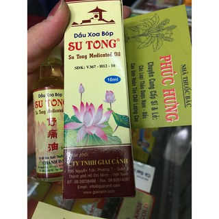 Dầu xoa bóp SuTong_50ml