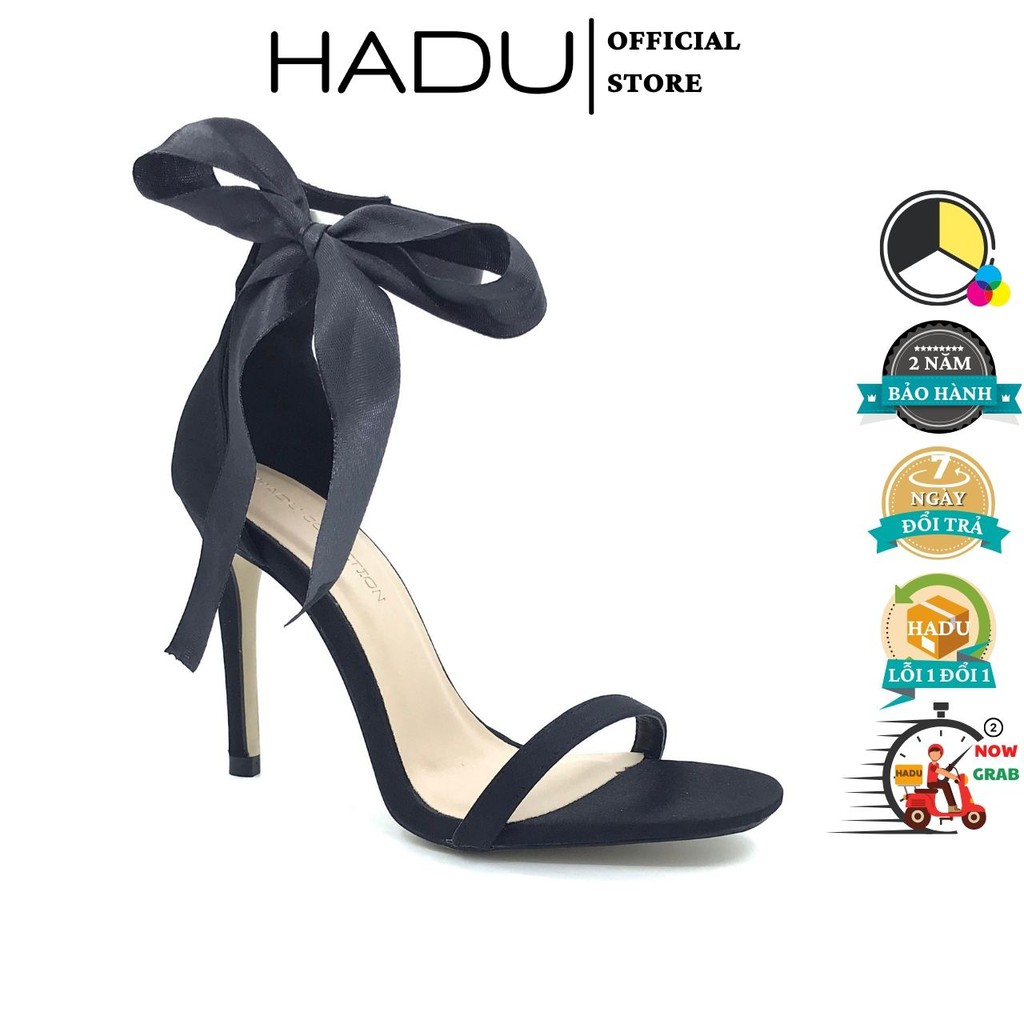 Sandal cao gót HADU G935 cột dây Ruy Băng