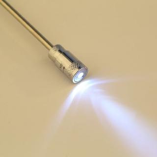 Dụng cụ nhặt đai ốc và bu lông mini bằng nam châm có đèn LED thu gọn được tiện lợi