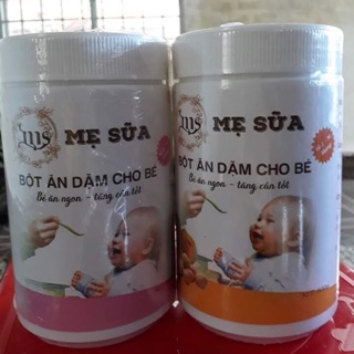 Bột ăn dặm Mẹ sữa