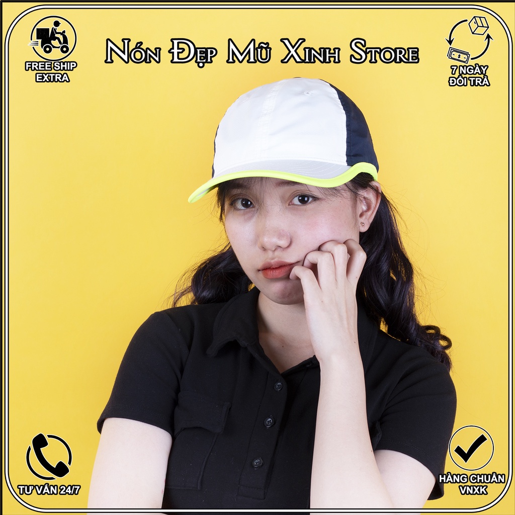 Nón lưỡi trai lacos.te vải dù siêu thoáng mát. chất liệu cao cấp,thời trang  phom mềm,đường may tinh tế