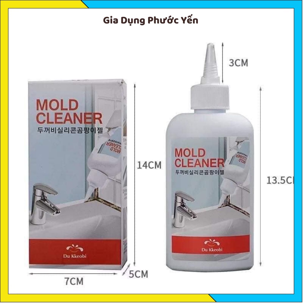 Tẩy mốc thiết bị vệ sinh Hàn Quốc MOLD CLEAN