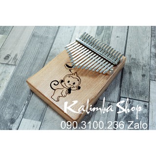 Đàn Kalimba 17 Phím hình con khỉ