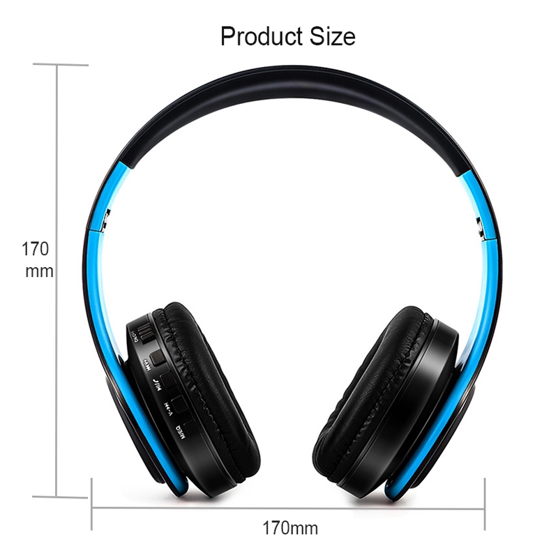 Tai nghe Basspal LPT660 bluetooth không dây có thể gấp gọn hỗ trợ nghe MP3 có micro tiện dụng