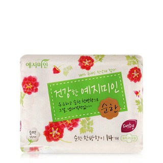 Băng vệ sinh thảo dược Yejimiin Plus Cotton Mild Size L 14 miếng