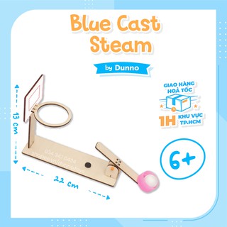 Đồ chơi Lắp ráp Gỗ STEAM Máy bắn đá STEM Dunno DIY