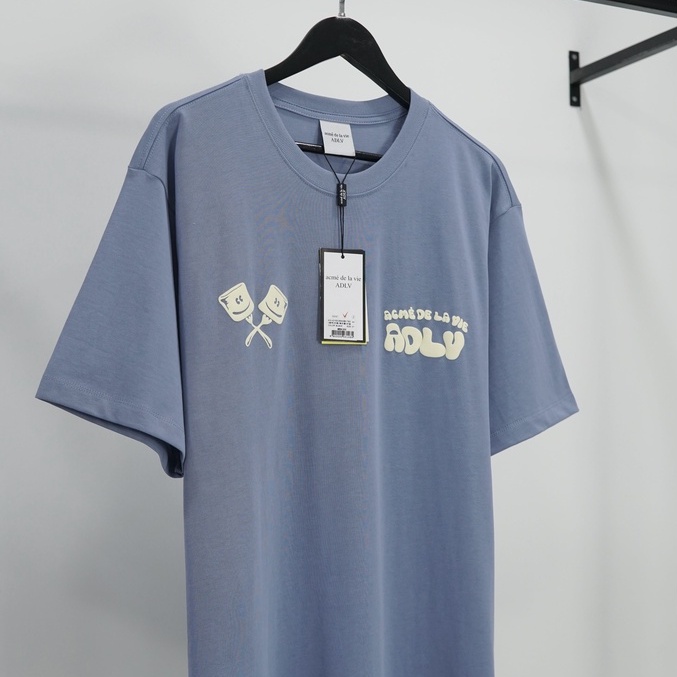 Áo Thun Unisex MarshMallow In Nổi - Form Oversize Hot Trend | THE BOX STUDIO