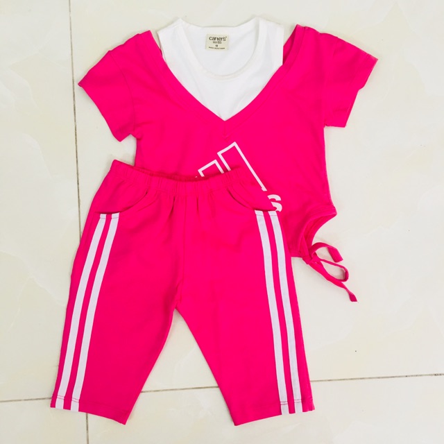 XẢ HÀNG BỘ BÉ GÁI CAO CẤP RỚT VAI LỬNG COTTON 4 CHIỀU SIZE 1-12