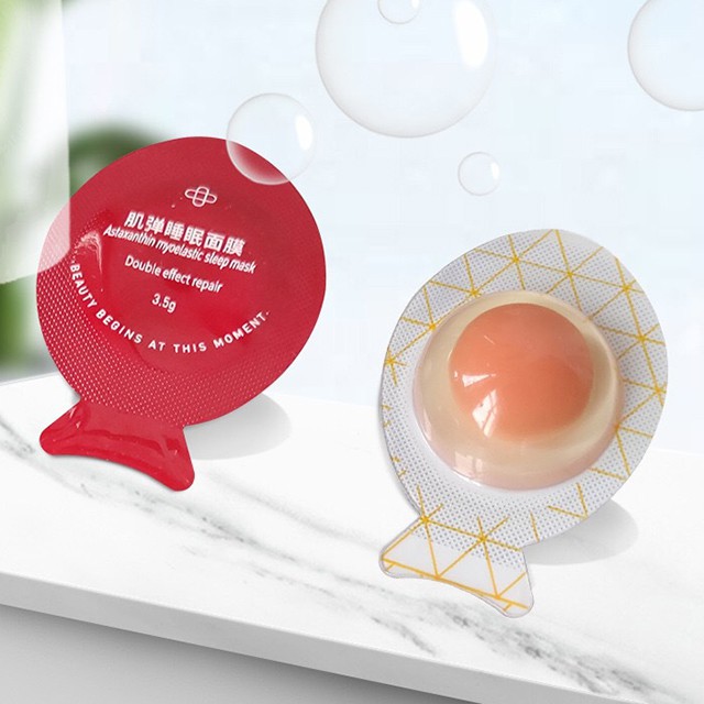 Mặt Nạ Ngủ Lòng Đỏ Trứng Gà Astaxanthin Myoelastic Sleep Mask