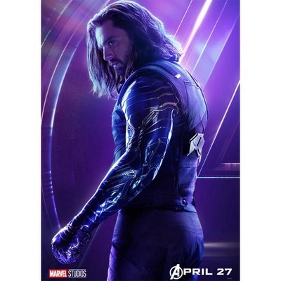 Poster Trang Trí Hình Nhân Vật Siêu Anh Hùng Avengers 3 Infinite War