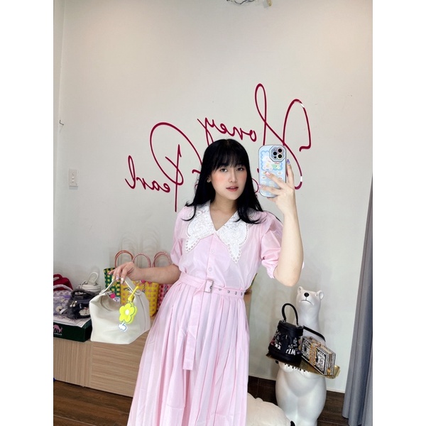 ĐẦM MAXI DÀI KIỂU DÁNG HÀN QUỐC SIÊU DỄ THƯƠNG NỮ TÍNH TIỂU THƯ - SP000689