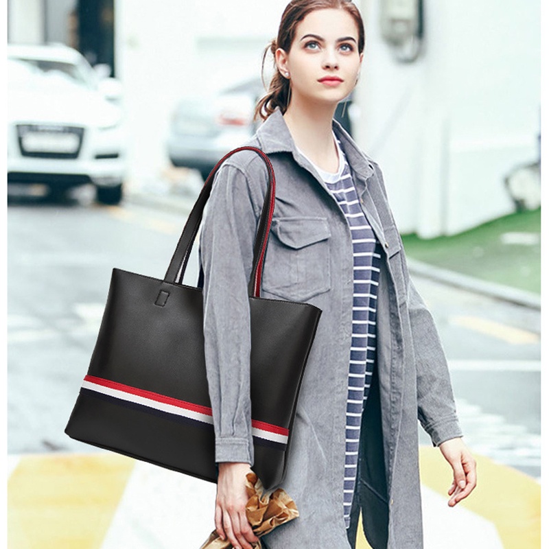 IELGY Túi Đeo Vai Cỡ Lớn Phong Cách Âu Mỹ Thời Trang Cho Nữ