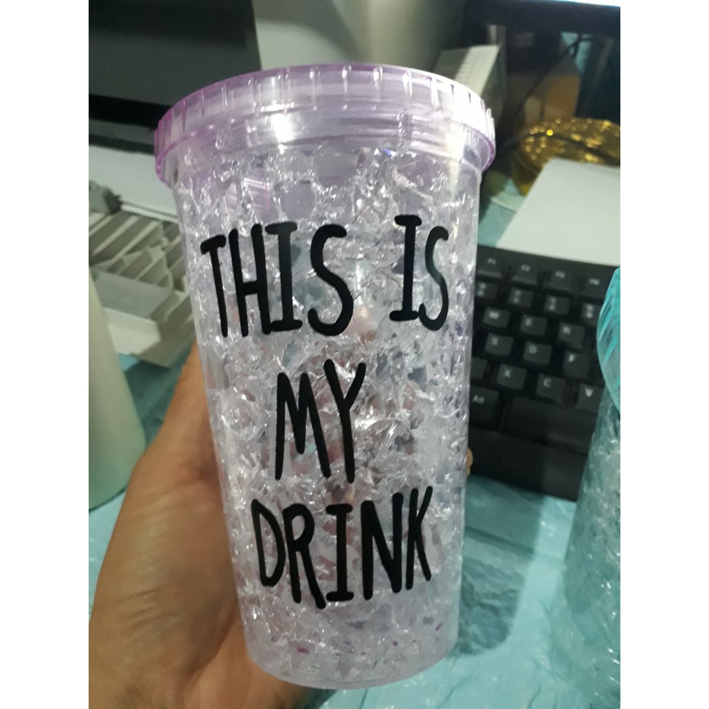 Cốc Giữ Nhiệt This Is My Drink / Giá Vô Địch/ KÈM ỐNG HÚT