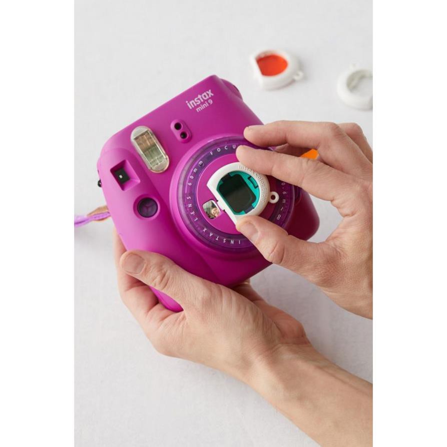 Instax Mini 9 - Máy chụp ảnh lấy liền Instax Mini 9 - Clear Purple - Bảo hành 12 tháng