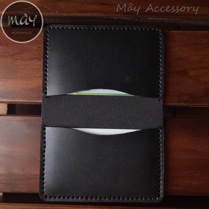 Ví sen handmade 3 ngăn đựng thẻ mini nhỏ gọn