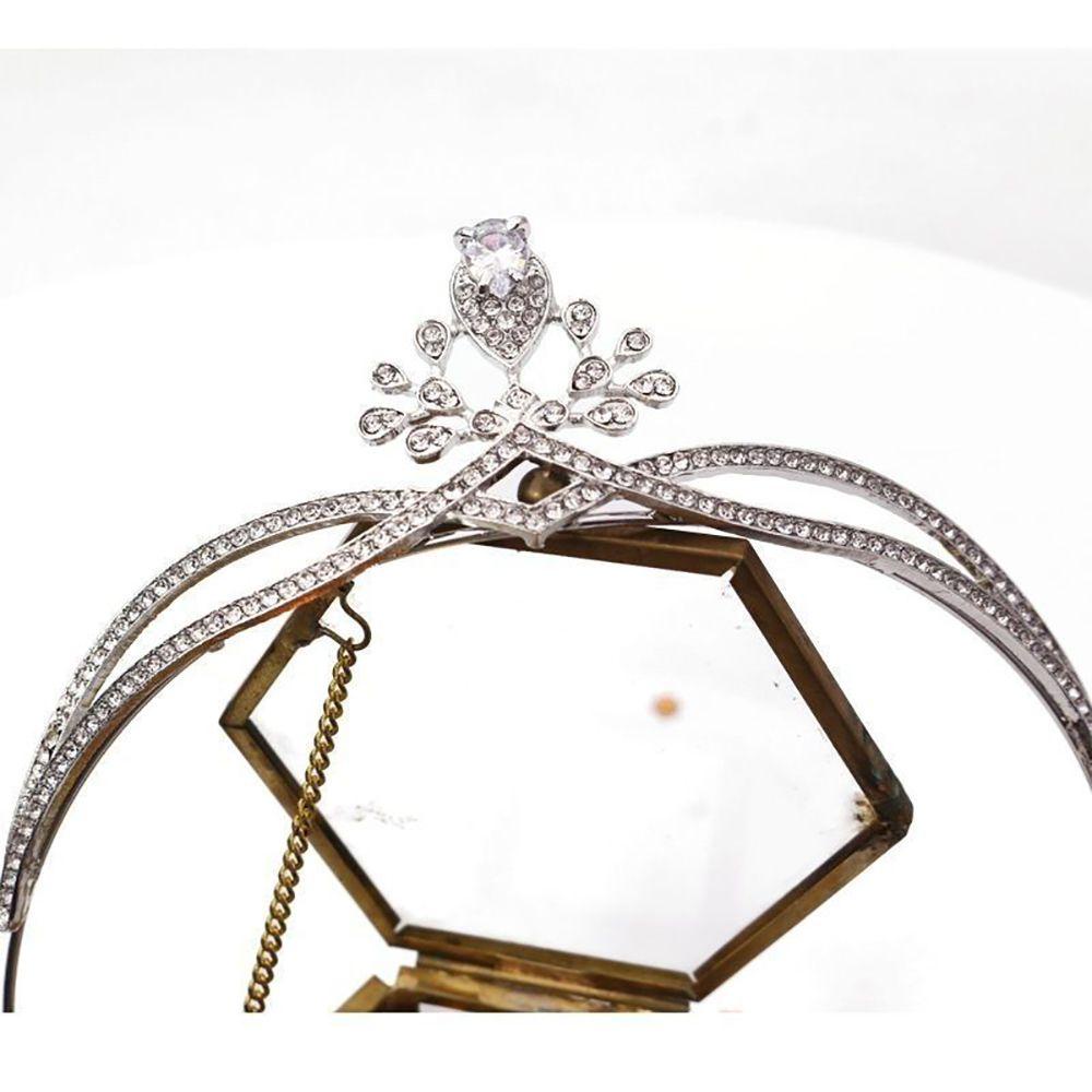 Băng Đô Cài Tóc Phong Cách Công Chúa Cổ Điển Đẹp Mắt|Vương Miện Nữ Màu Sắc Nhã Nhặn Thời Trang