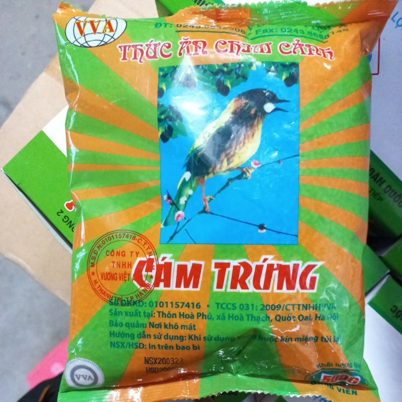 Cám trứng chim cảnh 500g