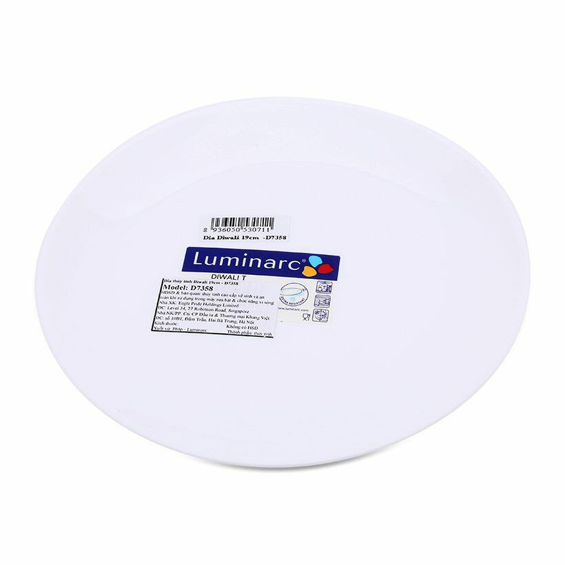 Bộ 3 đĩa thủy tinh Luminarc Harena 19cm L2786