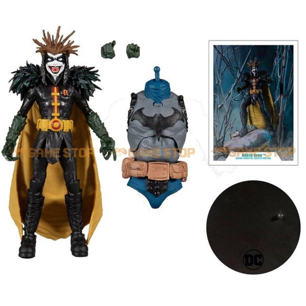 Mô hình DC Multiverse Robin King 18cm Death Metal McFarlane Mô hình có khớp Nhựa PVC, ABS CHÍNH HÃNG MỸ DCMF25