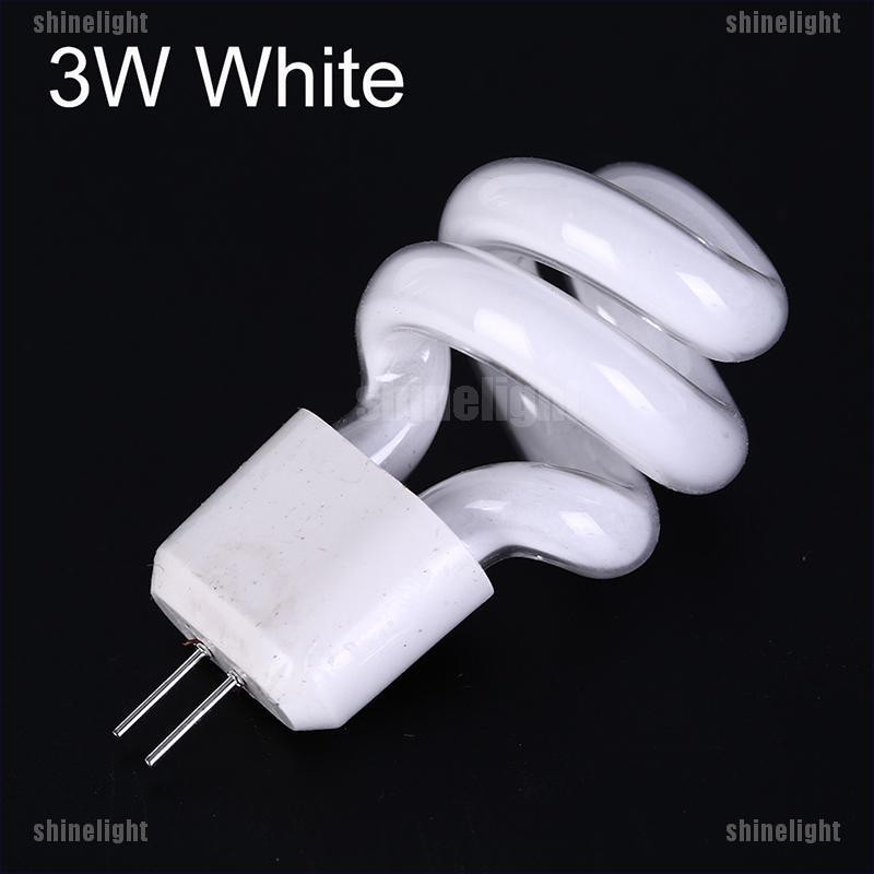 Bóng đèn tiết kiệm năng lượng G4 thiết kế xoắn ốc 3/ 5W tiện lợi